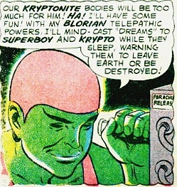 kryptonite kid drawn by george papp