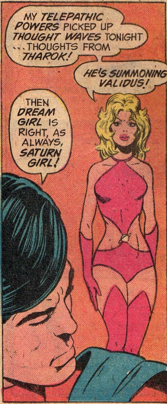 saturn girl and mon-el