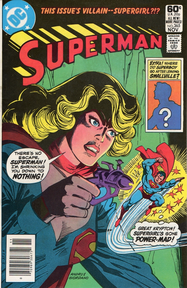 cover of superman #365