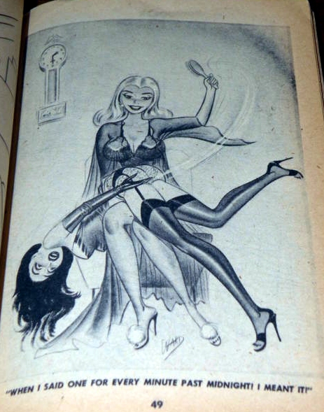 humorama bill ward f/f a girl spanking another girl for curfew violation