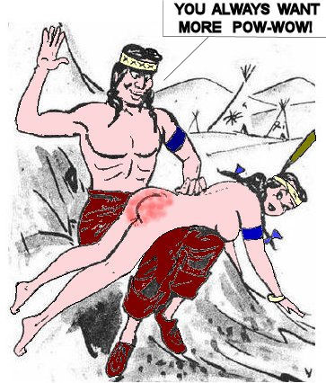 humorama bill wenzel indian spanking new gag by bawdy bard