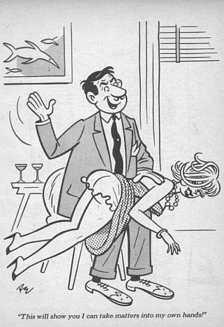 frank beaven spanking cartoon