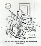 harley karnes secretary spanking cartoon from good humor