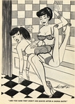 homer f/f sauna spanking