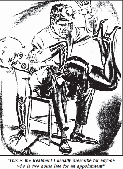 humorama bill ward doctor spanks patient