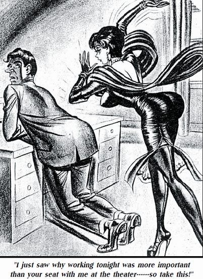 bill ward f/m spanking cartoon cover