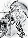 bill ward wife/husband spanking