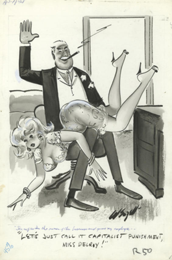 wenzel tight dress spanking