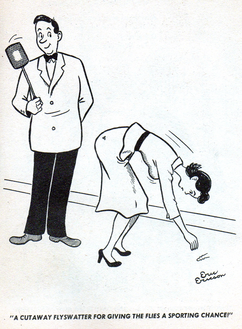 Here is the earliest spanking cartoon I have yet located in a Humorama dige...