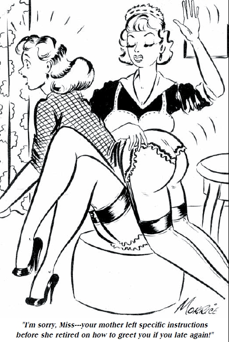 humorama george morrice maid spanks miss