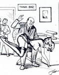 joe shuster secretary spanking