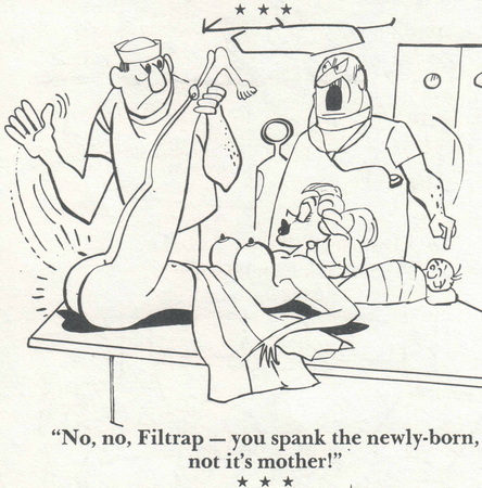 doctor spanks mother