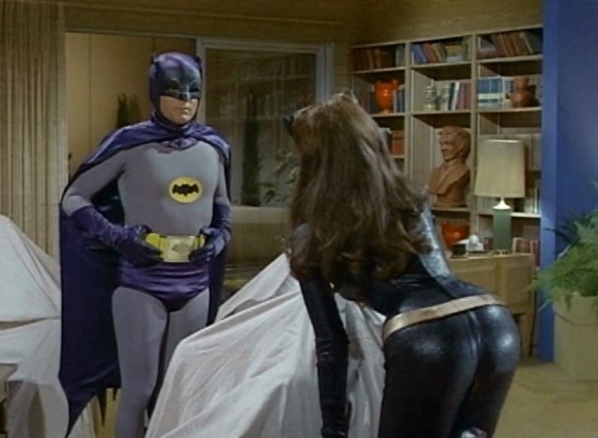julie newmar as catwoman on batman