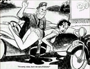 cartoon of cop spanking pretty speeder