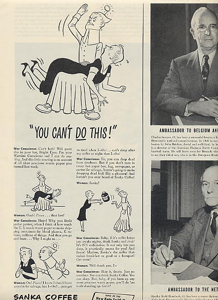 sanka coffee ad spanking