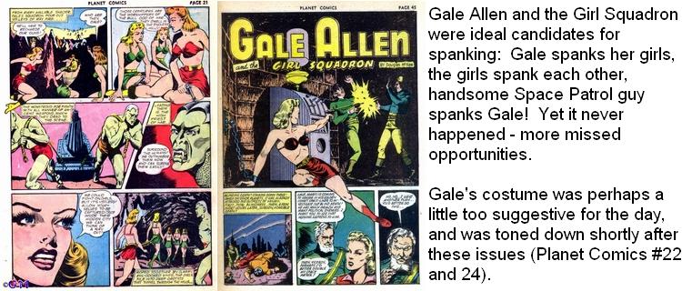 Gale Allen and her Girl Squadron.  Any further description would be superfluous.
