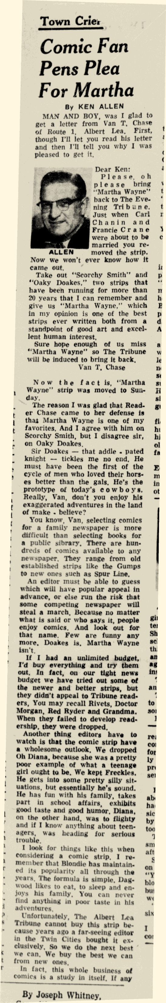 albertleaeveningtribuneMay5,1954.jpg