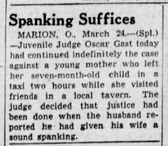 Young Wife Dayton Herald March 24, 1945.jpg