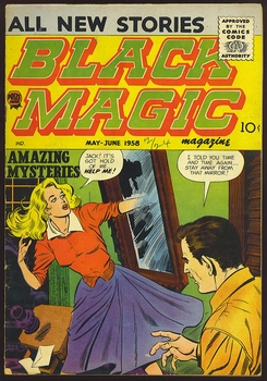 Black Magic #38, cover art by Joe Orlando