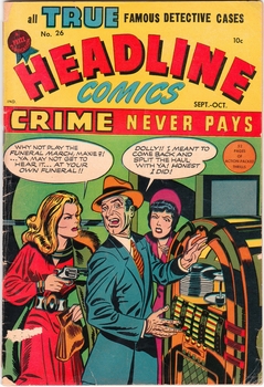 Cover of Headline Comics #26 (September-October 1947).
