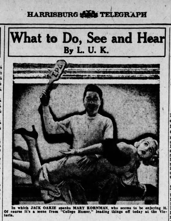 College Humor movie Harrisburg PA Telegraph July 28, 1933.jpg