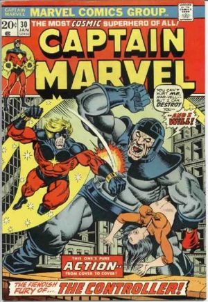 Captain Marvel (Mar-Vell), the original on whom Ms. Marvel was based.