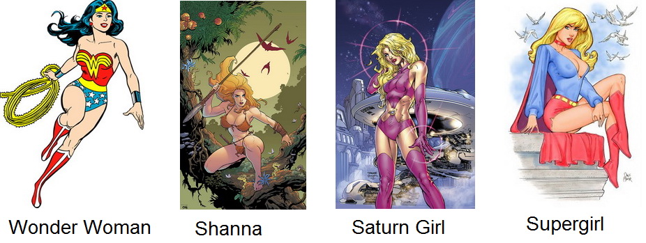 The Panty-Clad Superheroines