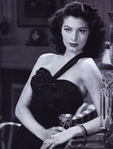 The exotically beautiful Ava Gardner, in the 1940's.