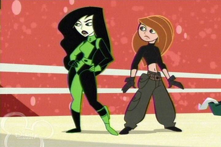 kim possible and shego