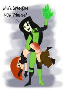 shego spanks kim possible