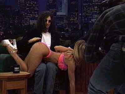 Howard Stern spanking unknown bikini girl