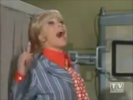 barbara eden gets spanked on i dream of jeannie