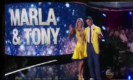 tony and marla on dancing with the stars