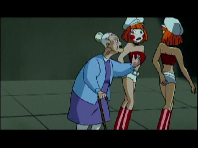the dee dee twins get caned by grandma