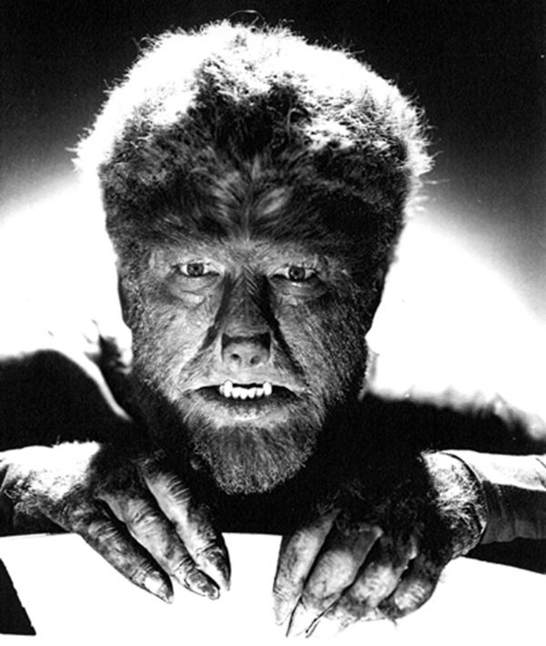 lon chaney as the wolf man