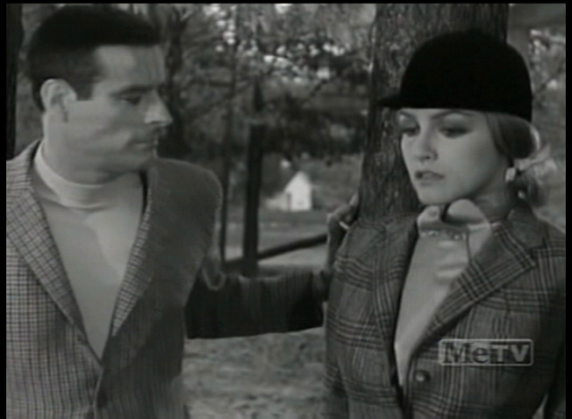 julie newmar looks at robert webber on route 66