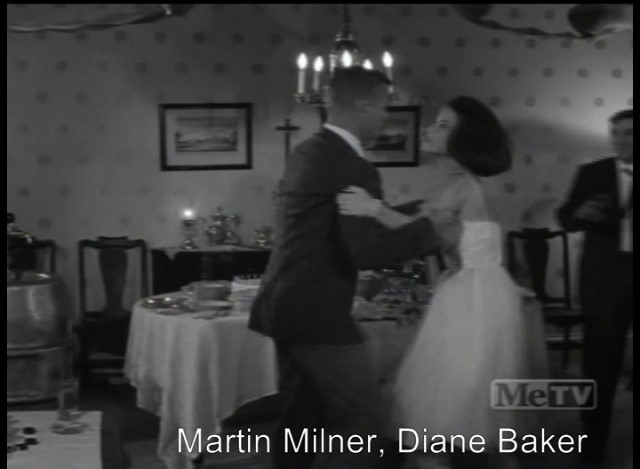 martin milner grabs diane baker to give her a spanking