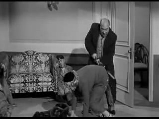 three stooges joe about to spank connie