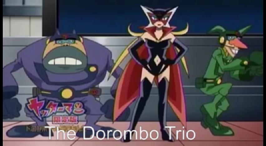 dorombo trio, the villains from yatterman