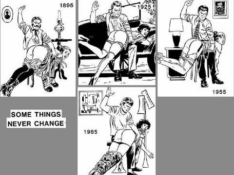 some things never change - men must spank their women!