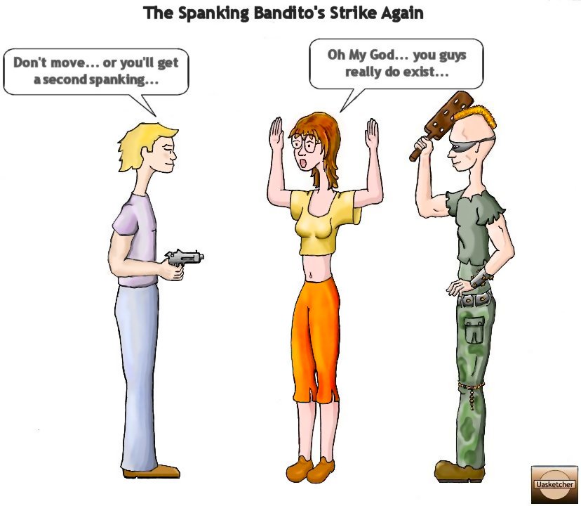 spanking bandits.