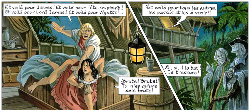 leister french comic spanking panels