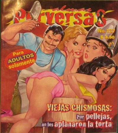 spanking on the cover of perversas no 137
