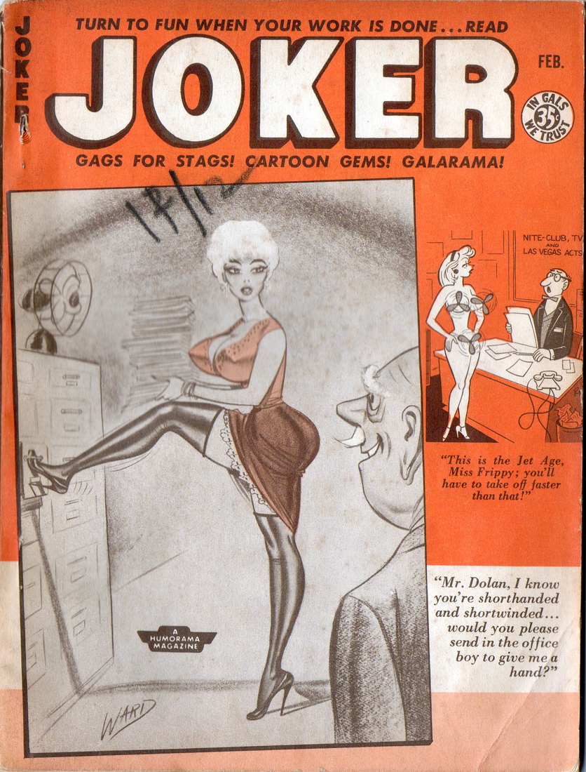 Cover of Joker (February 1958). 